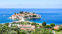 SVETI STEFAN - eine kleine Adria-Insel in der Nähe von Budva